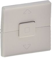 Лицевая панель Legrand Valena Life для 2-кл. выключателя жалюзи слоновая кость картинка